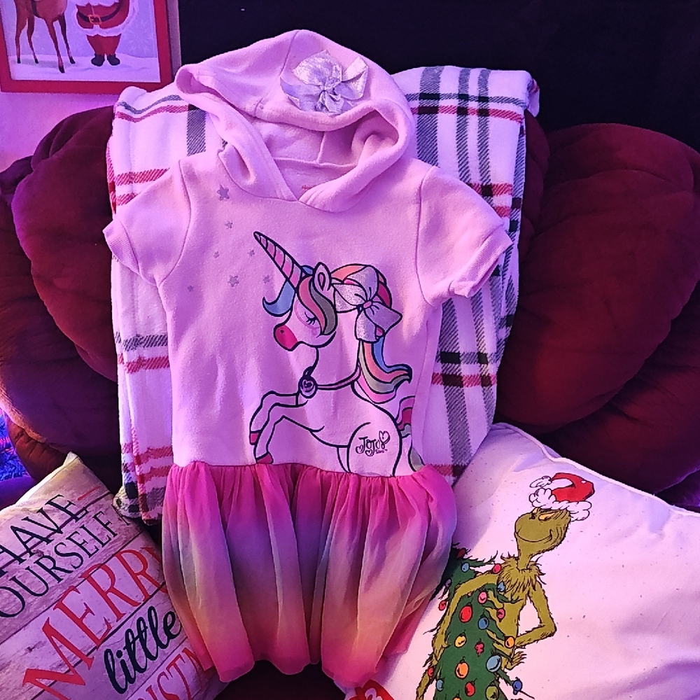 Nickelodeon Purple Fleece Hoodie